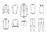 I will create technical sketches of clothes 10 - kwork.com