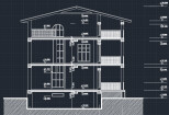 Digitizing drawings, projects, scans and diagrams in AutoCAD 9 - kwork.com