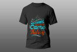 I will do trendy unique eye-catching typography t-shirt design 8 - kwork.com