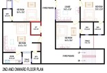 Convert PDF to dwg floor plans layout 11 - kwork.com
