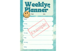 20 Weekly Schedule Planner Printable PDF Templates 14 - kwork.com