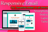 Convert PSD to Responsive HTML Email Template, Newsletter Design 7 - kwork.com
