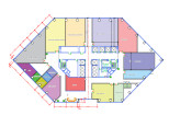 Convert PDF to dwg floor plans layout 14 - kwork.com