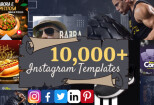 I will give 10k instagram editable templates for social media posts 16 - kwork.com