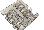 Convert PDF to dwg floor plans layout 12 - kwork.com