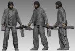 I will do 3d character modeling rigging for game 10 - kwork.com