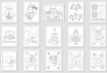 Give 1000 vectors editable coloring pages for children 14 - kwork.com