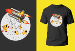 I will create a custom space t-shirt design for you 13 - kwork.com