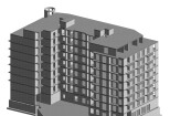 3D model of the building at Revit 10 - kwork.com