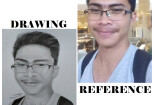 I will draw face using charcoal and graphite base on your your photo 11 - kwork.com