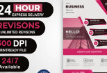 I will design Ad Banner, corporate brochure, flyer and poster for you 9 - kwork.com
