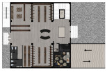 I will design autocad 2d floor plan with rendering 8 - kwork.com