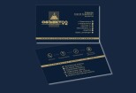 I will design an elegant premium logo + business card 9 - kwork.com