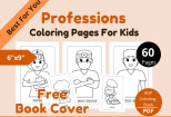 I will provide a coloring book professions 6x9 60 pages 12 - kwork.com