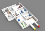 3D Factory Layout Design 9 - kwork.com