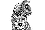 Zentangle Adult Coloring pages and Mandala arts in PDF, JPG and PNG 14 - kwork.com
