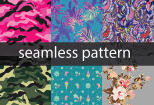 I will design seamless pattern textile prints pattern design 12 - kwork.com