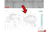 Manual digitization of drawing, scan, diagram, sketche in AutoCAD 9 - kwork.com