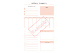 20 Weekly Schedule Planner Printable PDF Templates 12 - kwork.com