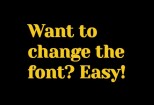I will help you change the font 9 - kwork.com