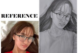 I will draw face using charcoal and graphite base on your your photo 9 - kwork.com
