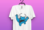 I will create custom cartoon graphic t shirt design for your merch 8 - kwork.com