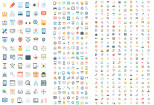 I will give you 22000 premium icons 7 - kwork.com