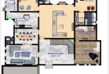 I will design autocad 2d floor plan with and without rendering 8 - kwork.com