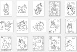 Give 1000 vectors editable coloring pages for girls 8 - kwork.com