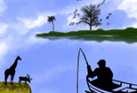 I will create a flat landscape illustration 7 - kwork.com