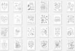 Give 215 Summer Coloring Pages Vector Editable Bundle 9 - kwork.com
