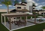 I will Create 3d Architectural Model  and Render on Sketchup 8 - kwork.com