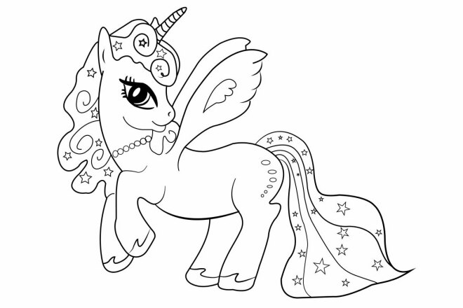 Fine Line Coloring Pages